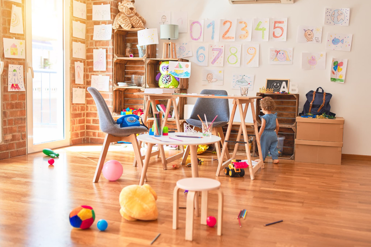 保育園の室内